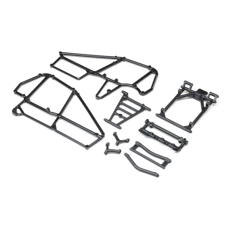 Losi LOS-2424 Cage Set, Black: 22S Sprint