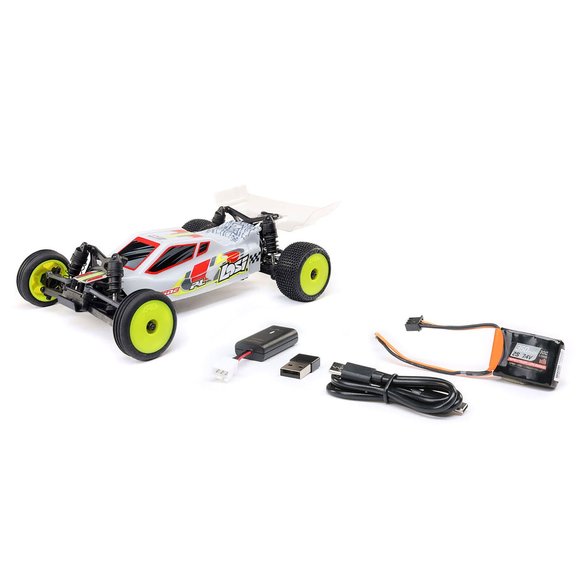 Losi 1/24 Micro-B 2S 2WD RTR Race Buggy w/ Battery & Charger