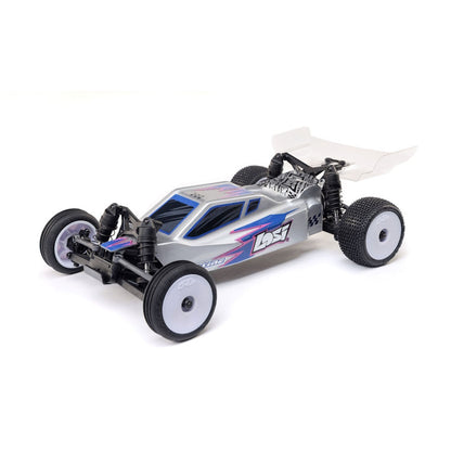 Losi 1/24 Micro-B 2S 2WD RTR Race Buggy Silver w Battery + Charger