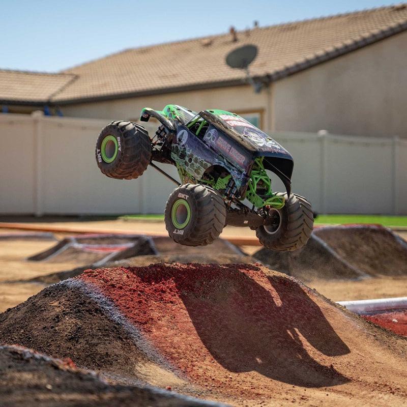 Losi 1/8 LMT 2.0 Grave Digger 4X4 Solid Axle Brushless Monster Truck RTR, Green