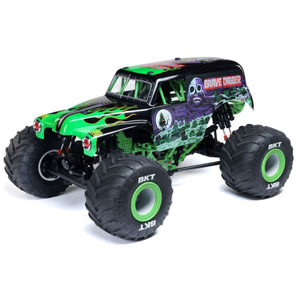 Losi 1/8 LMT 2.0 Grave Digger 4X4 Solid Axle Brushless Monster Truck RTR, Green