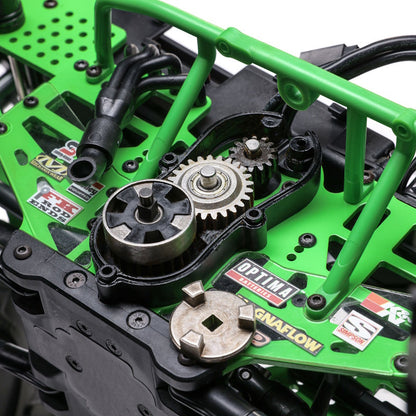Losi 1/8 LMT 2.0 Grave Digger 4X4 Solid Axle Brushless Monster Truck RTR, Green