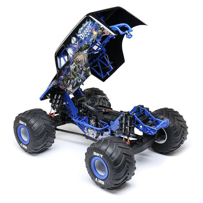 Losi 1/8 LMT 2.0 Son-Uva Digger 4X4 Solid Axle Brushless Monster Truck RTR, Blue