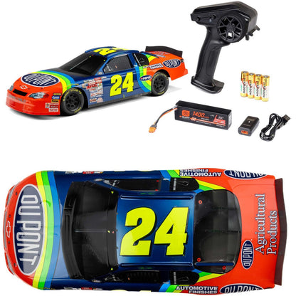 Losi 1/12 NASCAR Jeff Gordon DuPont Chevrolet Monte Carlo RTR RC Race Car