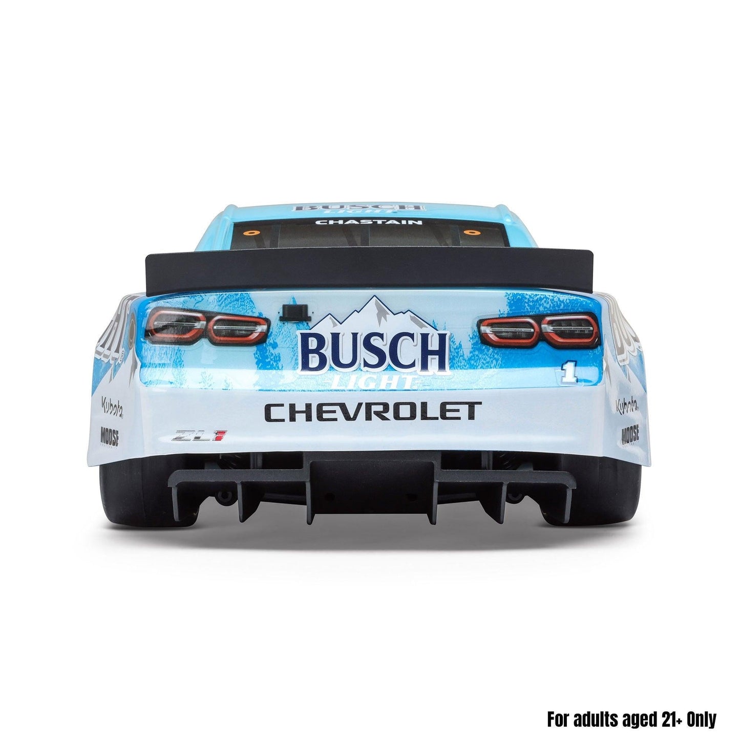 Losi 1/12 NASCAR RC Race Car Ross Chastain No. 1 2025 Busch Light Chevrolet ZL1