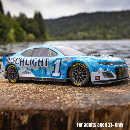 Losi 1/12 NASCAR RC Race Car Ross Chastain No. 1 2025 Busch Light Chevrolet ZL1