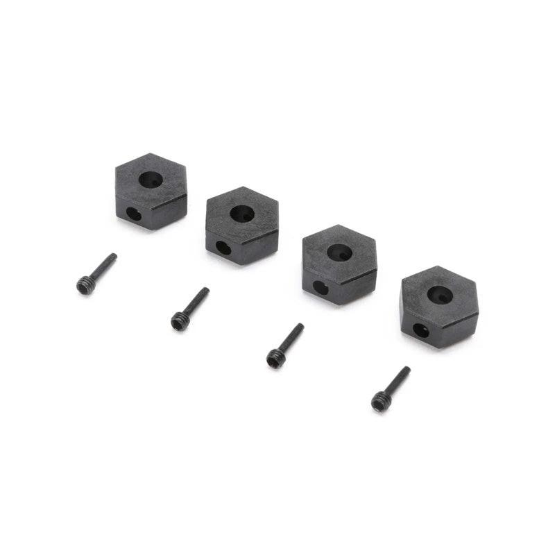Losi LOS212050 12mm Wheel Hex and Screwpin 4 Mini LMT