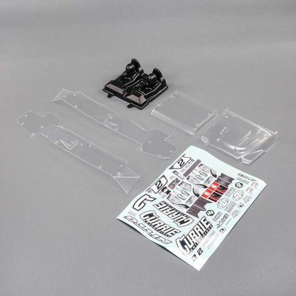 Losi LOS230100 Clear Body Driver Set