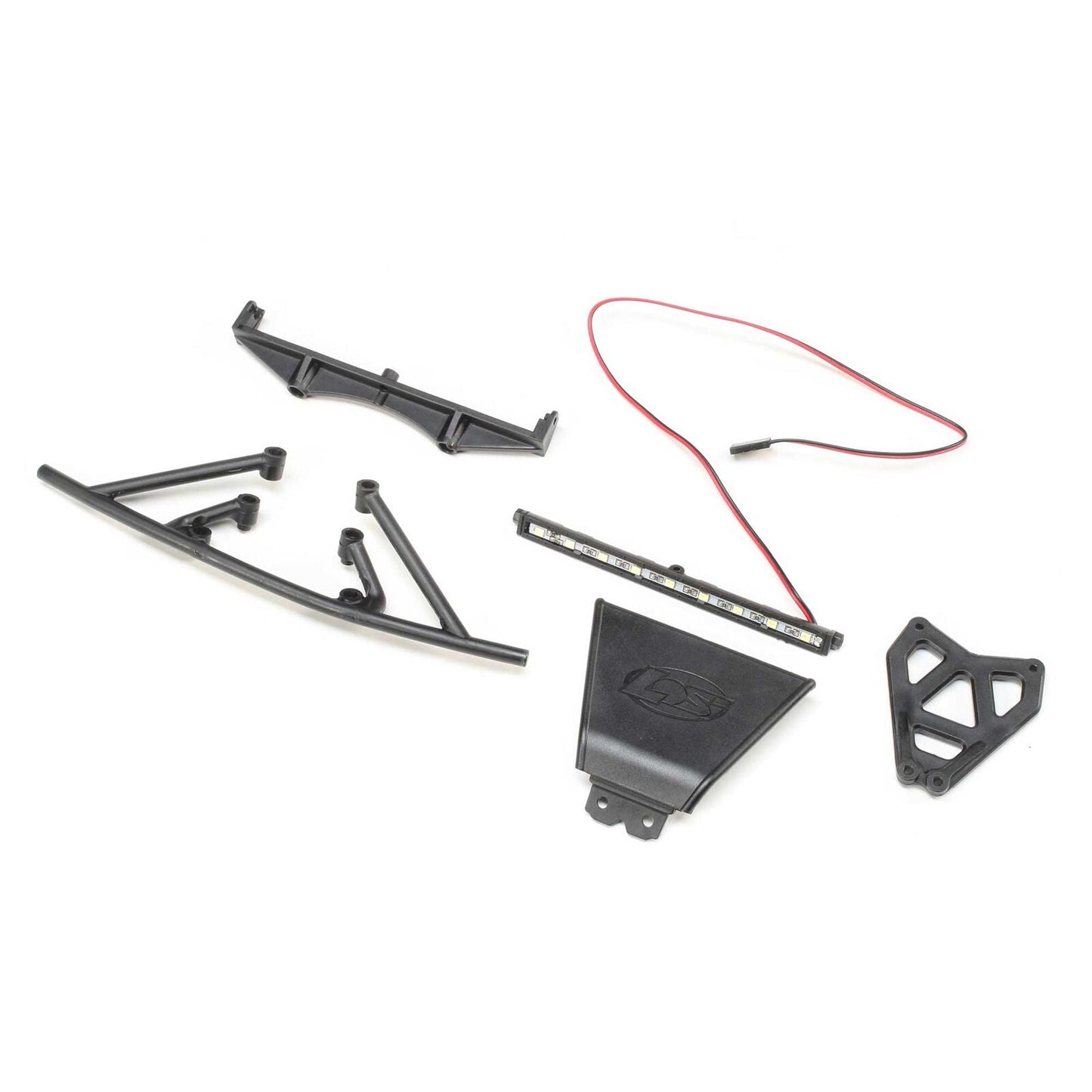 Losi LOS231060 Front Bumper with LED: Tenacity TT Pro