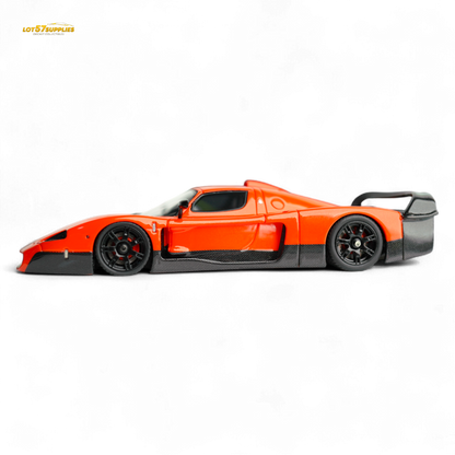 YM Model Maserati MC12 Stradale Corsa 2-Tone Orange 1:64