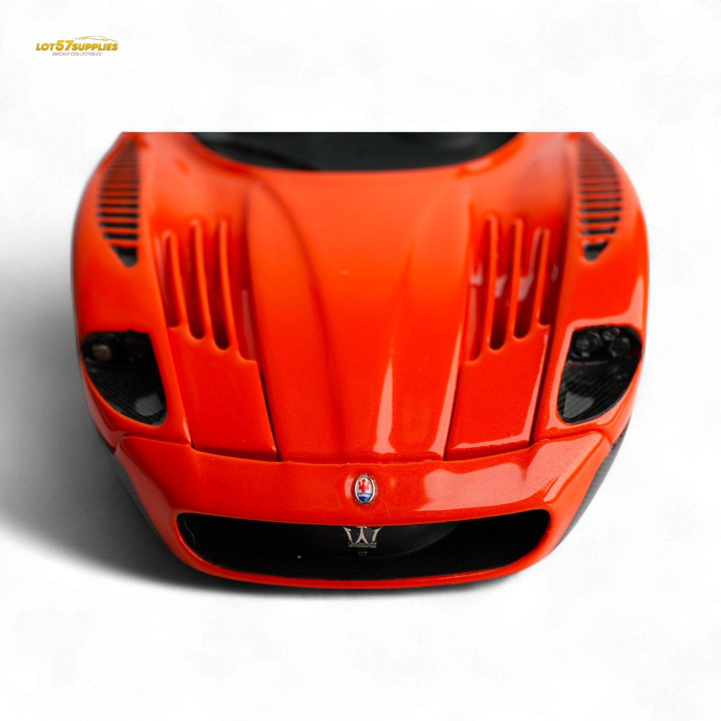 YM Model Maseti MC12 Stradale Corsa 2-Tone Orange - Carbon Fiber - Resin 1:64