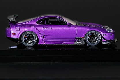 YM Model X LOT 57 Exclusive Toyota Supra JZA80 Limited to 199 Pcs + Bonus Gift Custom Pin 1:64