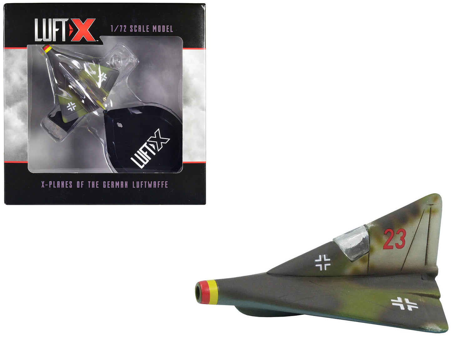 Lippisch P.13a Aircraft Prototype #23 German Luftwaffe model 1/72 Model by Luft-X  free shipping USA