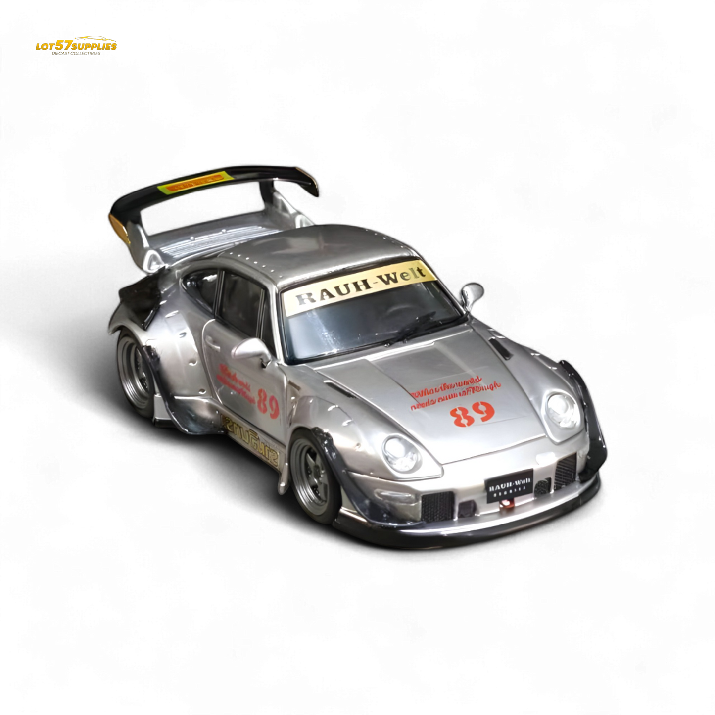 Street Weapon Porsche RWB 993 Double Exhaust Heavenly Livery Lower Tail 1:64