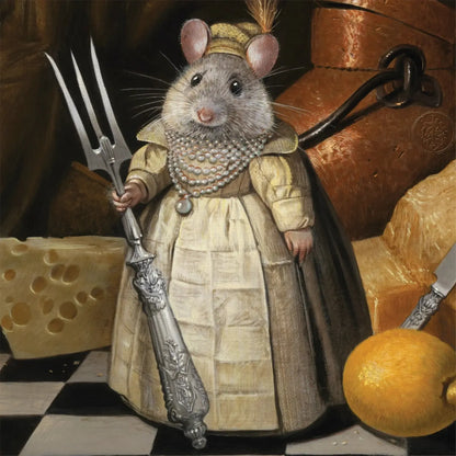Lady Camembert 500 Piece Jigsaw Puzzle NYPC