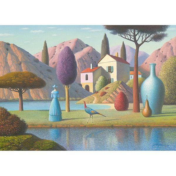 Lady in Blue Timeless 1000 Piece Jigsaw Puzzle Heye