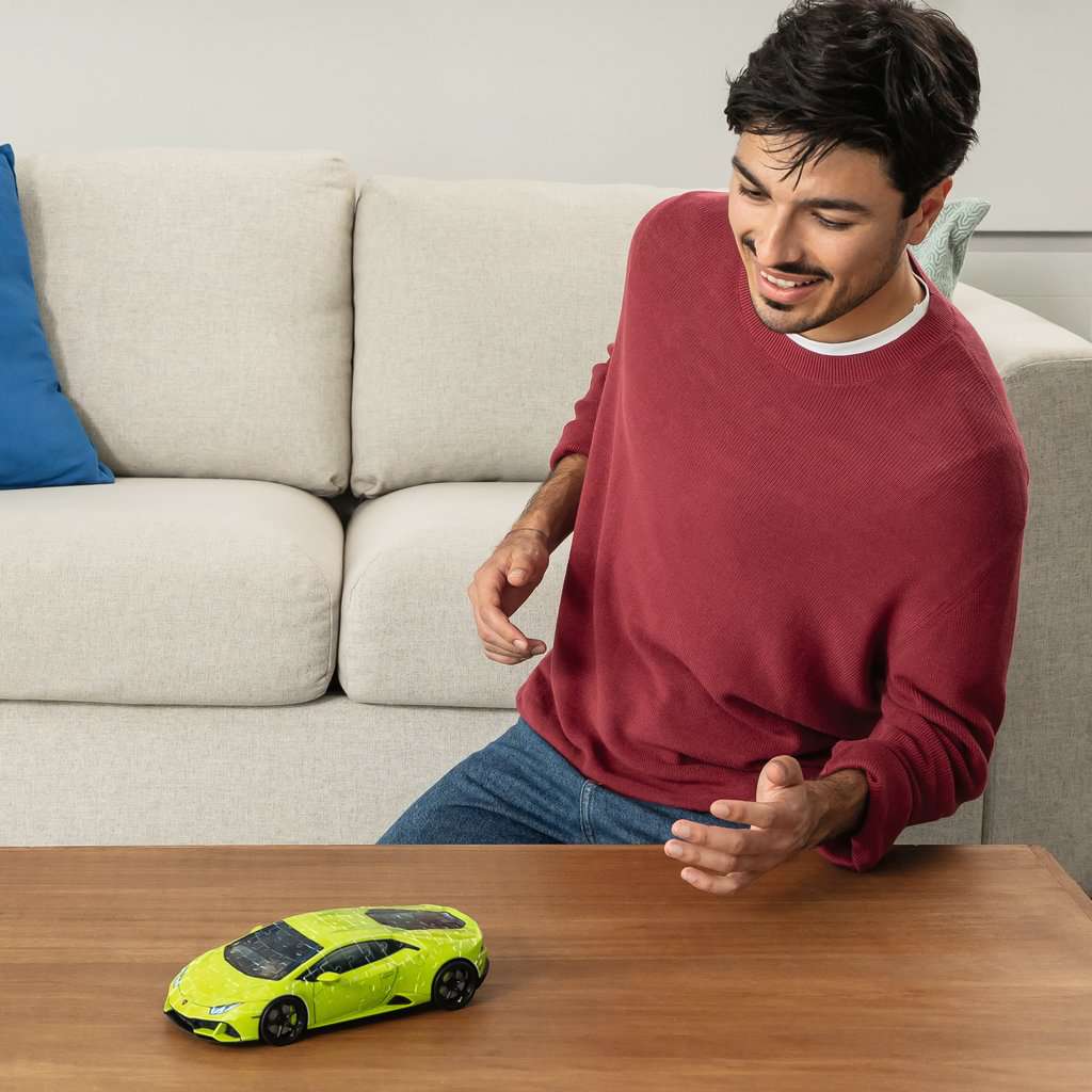 Lamborghini Huracán EVO Green 156 Piece 3D Jigsaw Puzzle Ravensburger