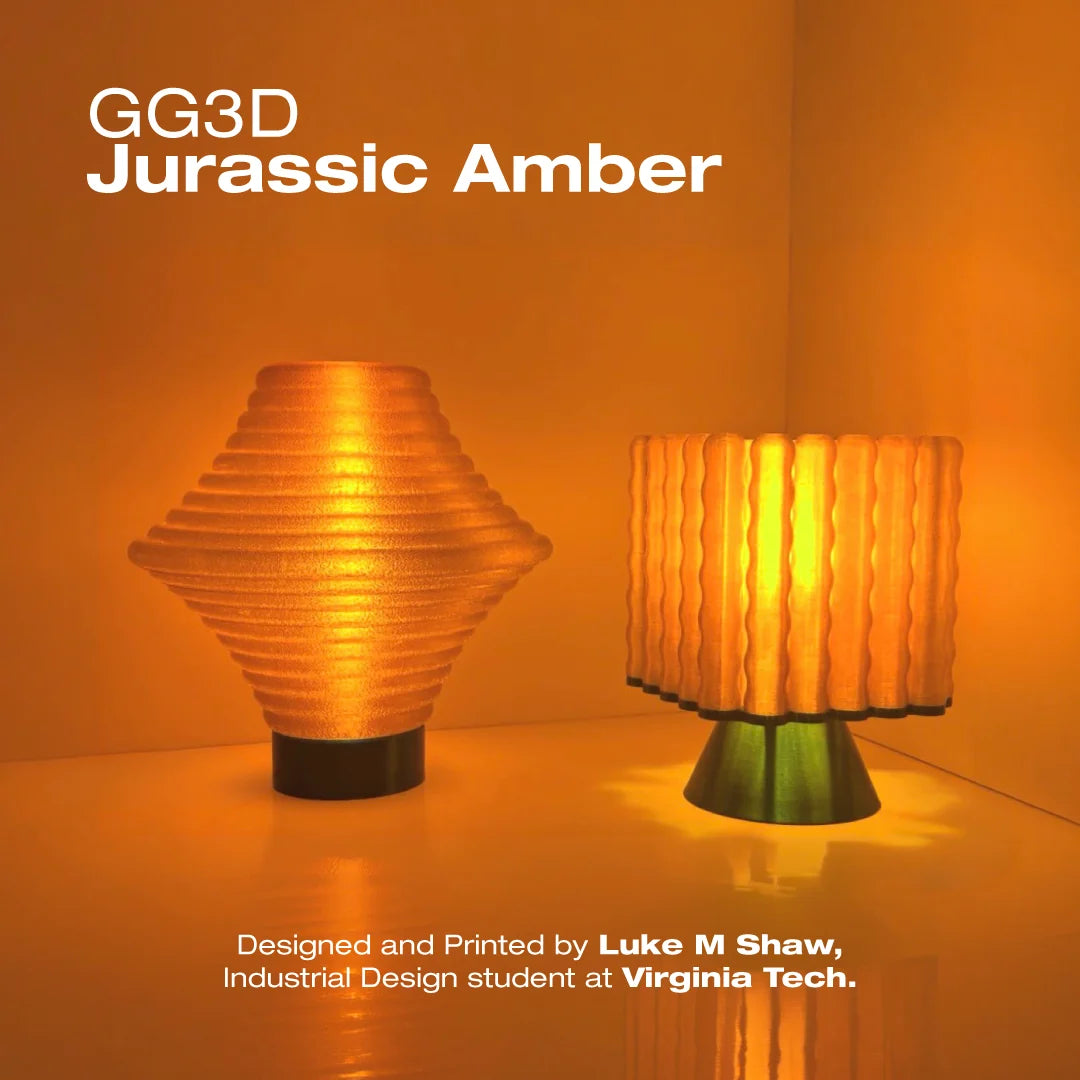 Jurassic Amber: Recycled PET-G 🔥