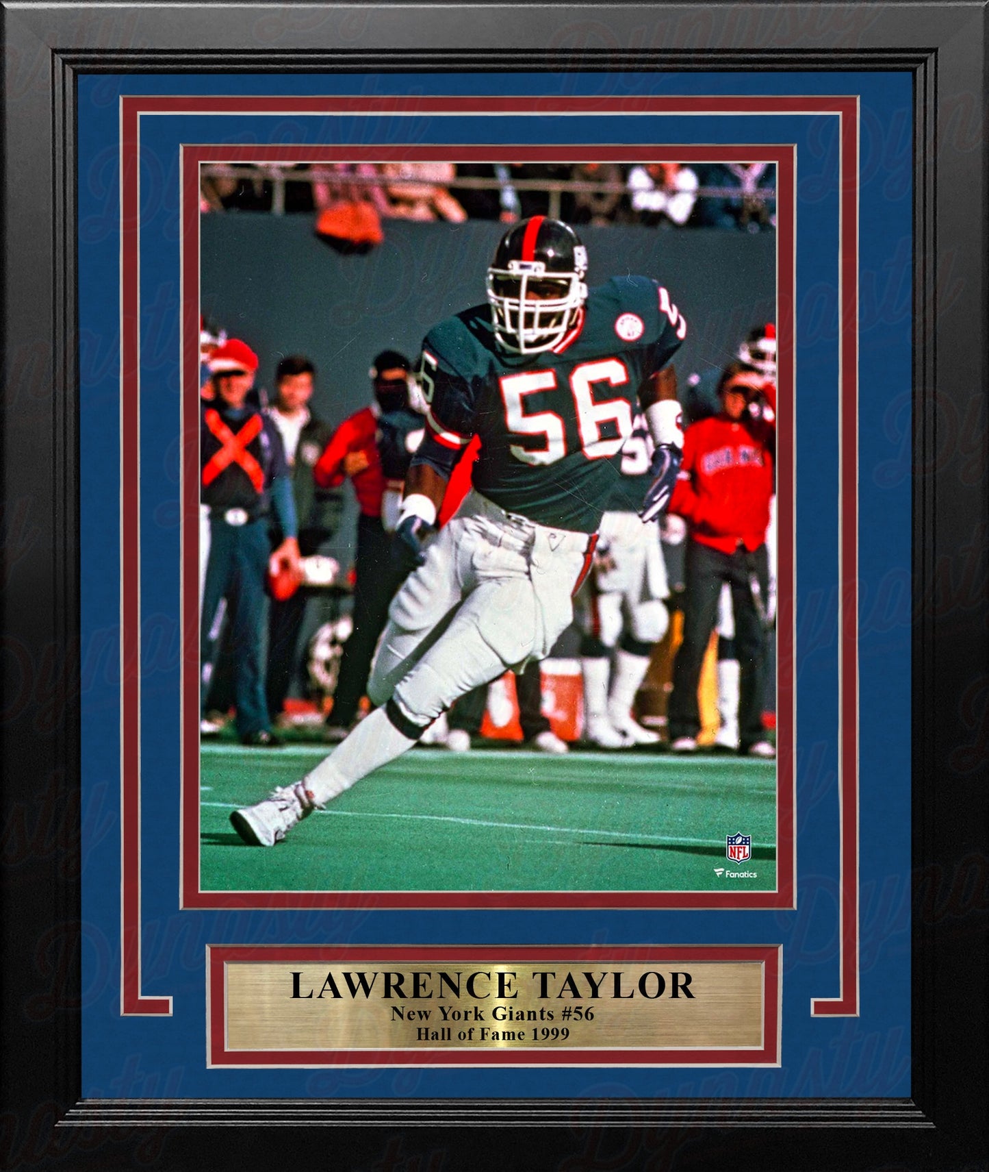 Lawrence Taylor in Action New York Giants 8" x 10" Framed Football Photo