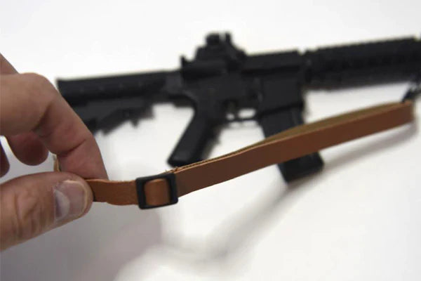 GoatGuns Miniature Sling, Leather, Adjustable, for Mini AR & AK SLING-LEATHER