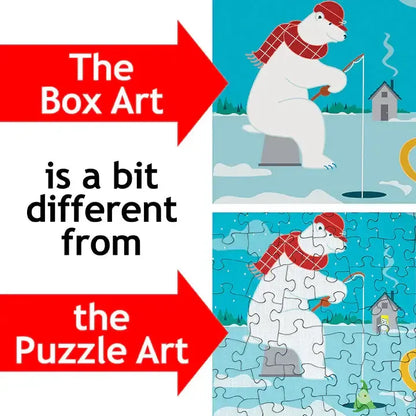 Let it Snow "Something's Amiss!" 1000 Piece Jigsaw Puzzle PuzzleTwist