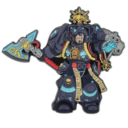 Foam Brain Mystery Loot: 40K Enamel Pins - Ultramarines vs Tyranids