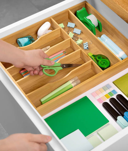 Silverware tray 7 Slots by Royal Craft Wood