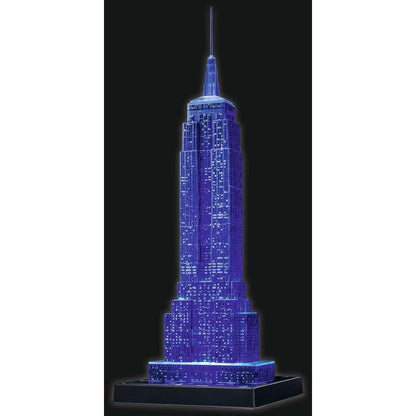 Light-Up Empire State Building 228 Piece 3D Jigsaw Puzzle Ravensburger