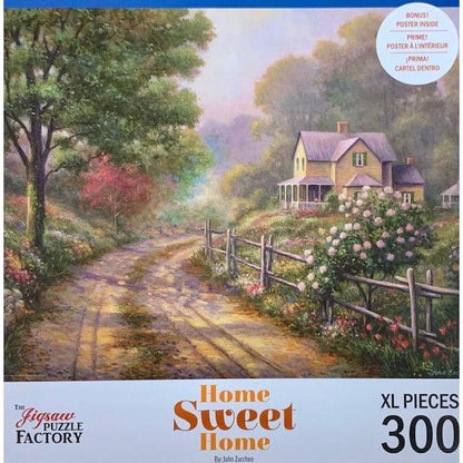 Lilac Morning Home Sweet Home 300 Piece Jigsaw Puzzle Leap Year