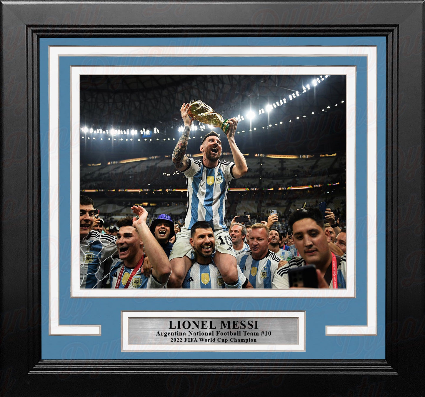 Lionel Messi 2022 World Cup Argentina National Team 8x10 Framed Photo