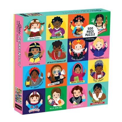 Little Feminist 500 Piece Jigsaw Puzzle Mudpuppy