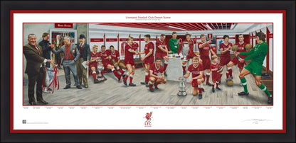 Liverpool FC Exclusive Dream Scene Lithograph Artwork Print by Artist Jamie Cooper