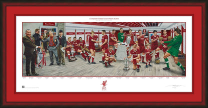 Liverpool FC Exclusive Dream Scene Lithograph Artwork Print by Artist Jamie Cooper