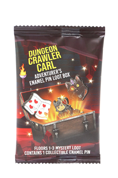 Foam Brain Games: Enamel Pin - Dungeon Crawler Carl - Adventurer's Pin Mystery Loot: Floors 1-3