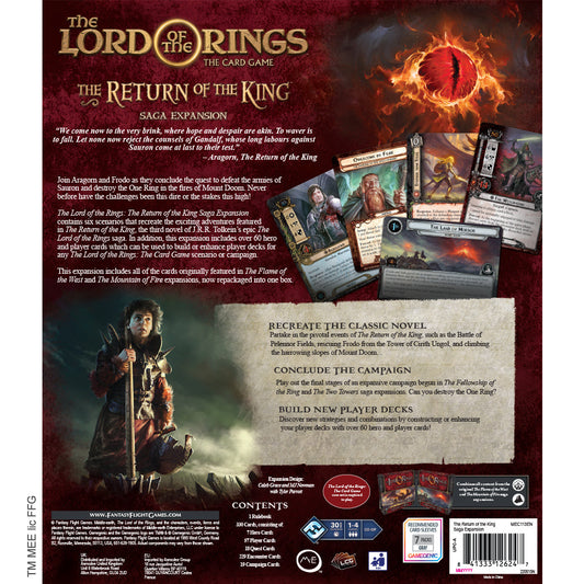 Lord of the Rings LCG: Return of the King Saga Expansion