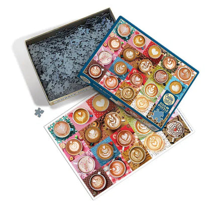 Love You a Latte 500 Piece Jigsaw Puzzle Cobble Hill