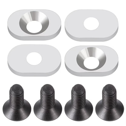 Powerhobby Aluminum Motor Mount Fixing Reinforcement Silver FOR Traxxas Sledge