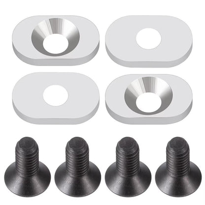 Powerhobby Aluminum Motor Mount Fixing Reinforcement Silver FOR Traxxas Sledge