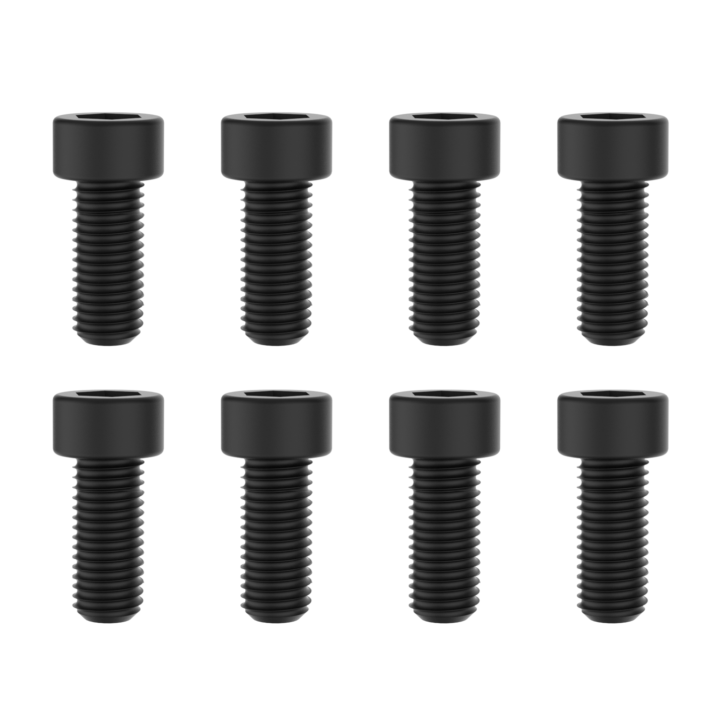 UDIRC Hex Socket Cap Screw 2.5x8mm Black for UD1611 (Part No. M01-056) - 8 Pcs