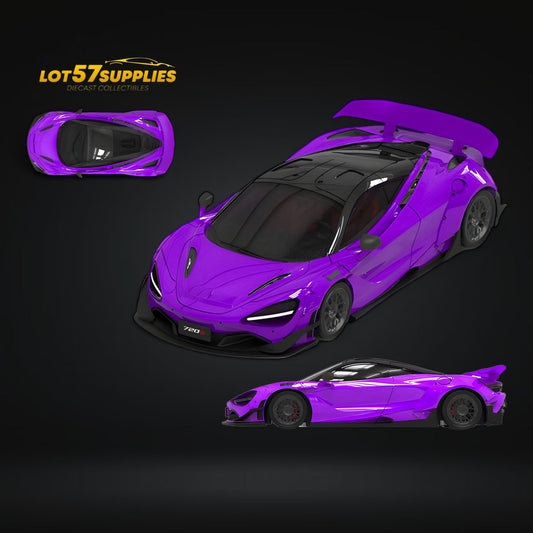 (Pre-Order) SUPCAR McLaren 720S - Purple 1:64