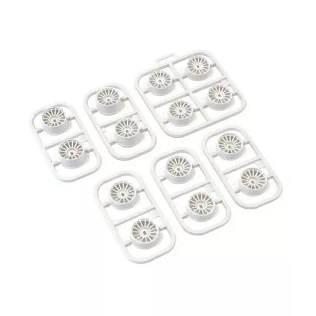 Kyosho MDH100WB Multi Offset Wheel Set (White/AWD/14pcs.)