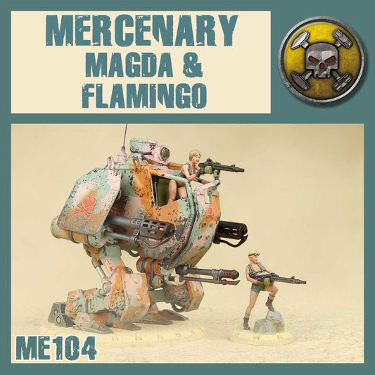 DUST 1947: Magda and Flamingo