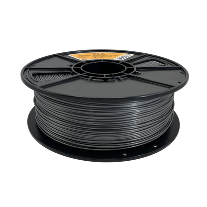 Metallic Gunmetal Silver PLA