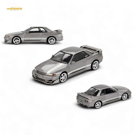 Nissan Skyline GT-R (R32) Veilside Combat C-I Veilside Combat Grey #971 1:64
