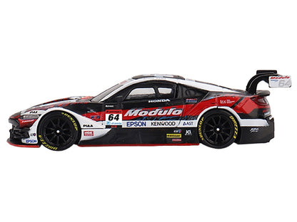 Honda NSX-GT "Type S" GT500 #64 Takuya Izawa - Kakunoshin Ohta "Modulo Nakajima Racing" "Super GT Series" (2023) Limited Edition 1/64 Diecast Model Car by Mini GT