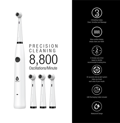 Mario Lopez USB Rechargeable Electric Toothbrush by Pursonic