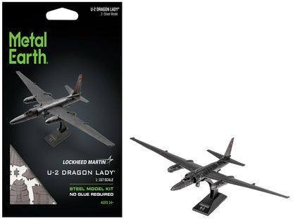 Model Kit Lockheed Martin U-2 Dragon Lady Aircraft "United States Air Force" (Moderate Difficulty) Steel Model by Metal Earth  free shipping USA