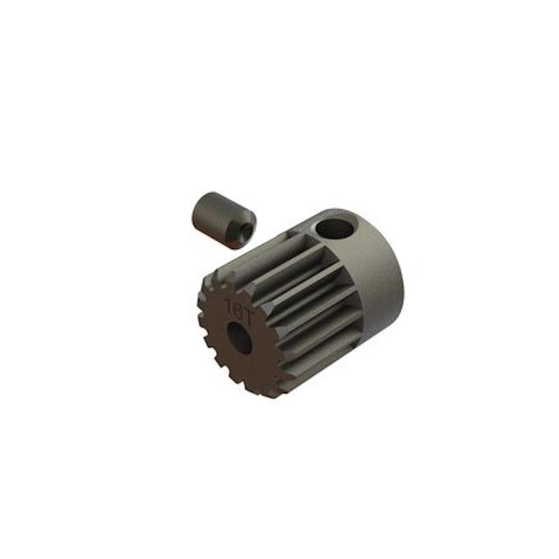 Arrma ARA311202 Pinion Gear 16T 0.5 MOD CNC 2.3mm Bore, GROM