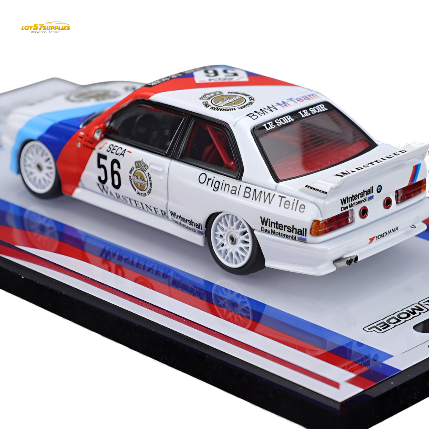 (Pre-Order) Mortal BMW M3 E30 - M Power SPA Endurance Race 1:64