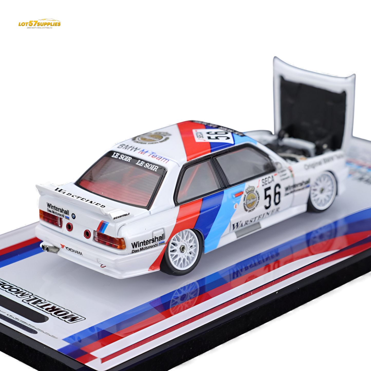 (Pre-Order) Mortal BMW M3 E30 - M Power SPA Endurance Race 1:64